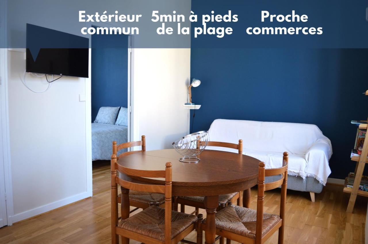 Appart A 2 Pas De La Plage - Centre D'Asnelles Exteriör bild