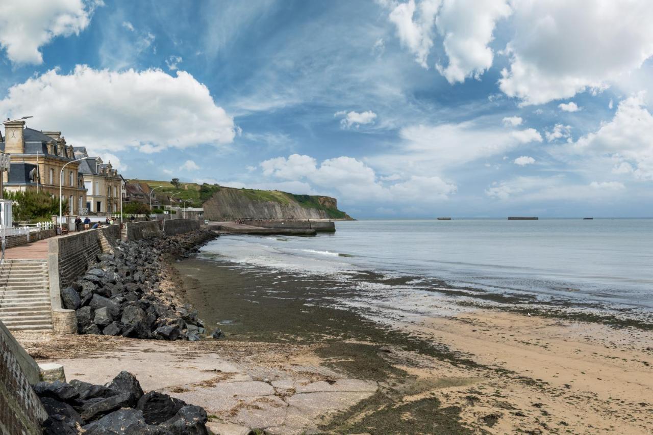 Appart A 2 Pas De La Plage - Centre D'Asnelles Exteriör bild